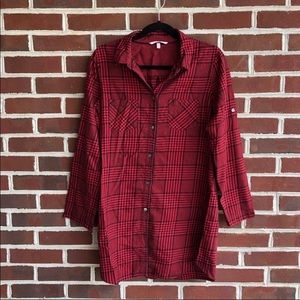 Victoria’s Secret Long Sleeve Flannel sleep Shirt